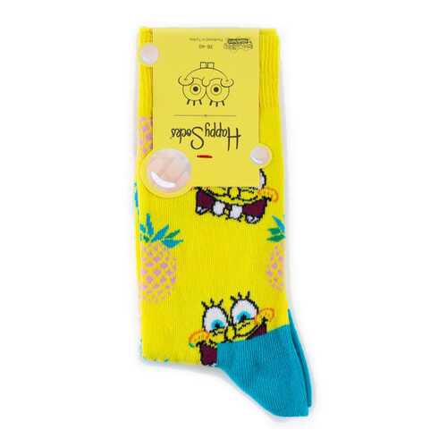 Носки Happy Socks Fineapple Surprise разноцветные 36-40 в Бюстье