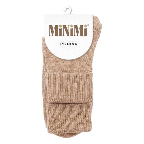 Носки женские MiNiMi MINI INVERNO 3301 бежевые one size в Бюстье