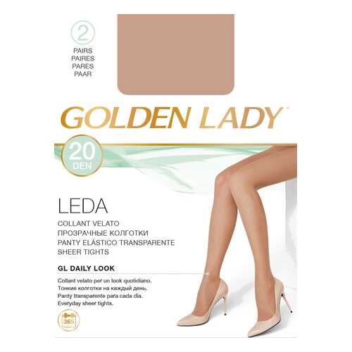 Колготки Golden Lady LEDA 20, melon, 4/L в Бюстье