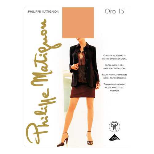 Колготки Philippe Matignon ORO 15 / Playa Nature (Светло-телесный) / 4 (L) в Бюстье