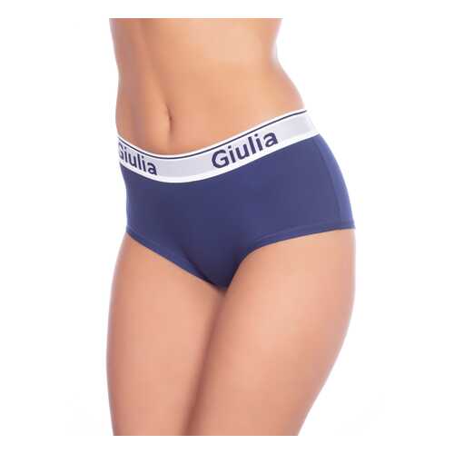 Трусы женские Giulia COTTON CULOTTE синие L в Бюстье